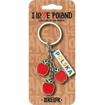 Přívěsek Na Klíče Polské jablko - i love Poland C