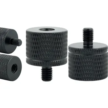 IP kamera Adaptér redukce pouzdra 1/4" na M5 stativový hliníkový černý 20 mm