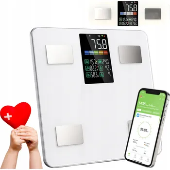 Osobní váha Analytická Koupelnová Váha 226kg BMI Elektronická analýza těla Aplikace