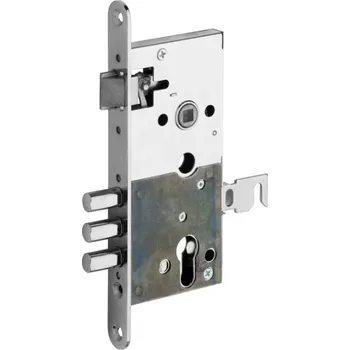 zadlabací zámek Zámek pro bezp. dveře s čepy levý - Ni, Ostatní