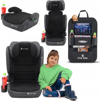 Autosedačka Autosedačka Little Rider Hugo šedá 15-36 kg i-Size R129