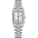 JVD Dámské stříbrné módní designové náramkové hodinky JVD JZ217.1