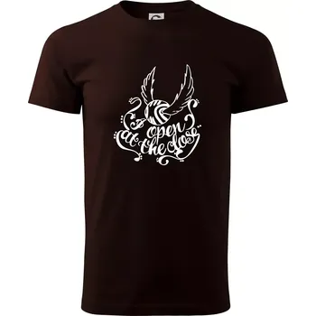 Pánské tričko Harry - Zlatonka - Klasické pánské triko vyšší gramáže - 4XL ( Kávová )