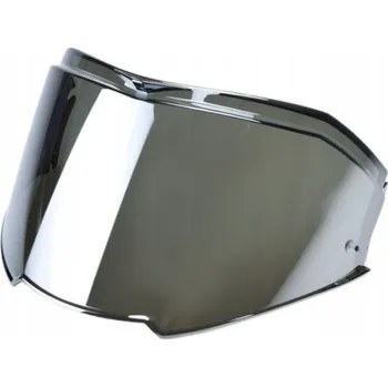 Helma na motorku Plexi na helmu LS2 FF900 Valiant II Zrcadlové stříbrné