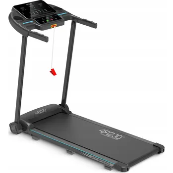 Běžecký pás Elektrický běžecký pás 4FIZJO MY-SPEED do 90 kg