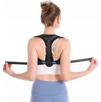 Oddychający korektor postawy na asym.barków - ortopedyczny prostotrzymacz