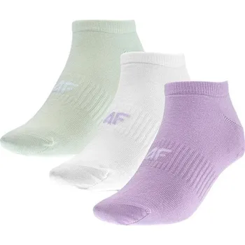 Dámské ponožky Dámské Ponožky 4F Kotníkové Ponožky vícebarevné 3-BALENÍ vel. 35-38