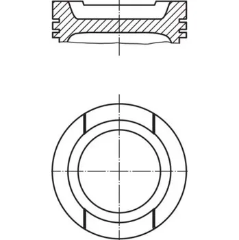 Píst motoru Píst MAHLE 033 01 02