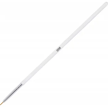 Přípravek na nehty Precizní štěteček na zdobení nehtů, manikúra, bílý, extra tenký #000 (5 mm)