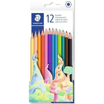 Pastelka Pastelky STAEDTLER šestihranné, 12 barev