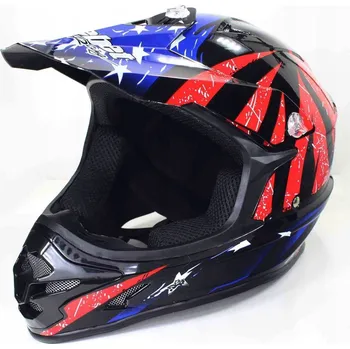 Helma na motorku PŘILBA SAFEBET HF-115 ČERNÁ Q183 L