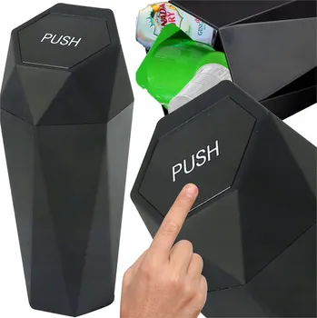 Odpadkový koš Odpadkový koš do auta Nádoba Koš na odpad do držáku dveří auta