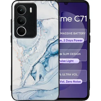 Pouzdro na tablet VSECHNONAMOBIL 125832 MY ART Ochranný kryt pro Realme C71 LIGHT BLUE (149)