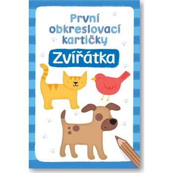První obkreslovací kartičky - Zvířátka