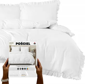 Povlečení Sada povlečení Łóżkoholicy přikrývka 160 cm x 200 cm + polštář 70 x 80 cm, 3 díly