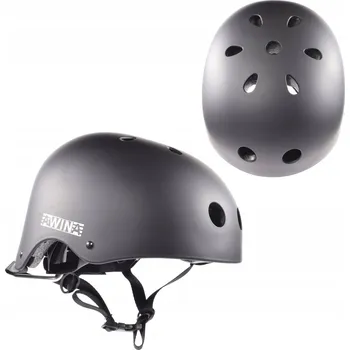 Cyklistická přilba Cyklistická helma Awina BMX L šedá matná na kolo