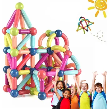 ostatní stavebnice VELKÉ VZDĚLÁVACÍ MAGNETICKÉ STAVEBNICE STAVEBNICE MAGNETIC STICKS PRO DĚTI