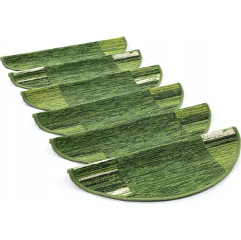 Nášlap na schod PROTISKLUZOVÉ NÁŠLAPY NA SCHODY 24 ks ADAGIO zelená RÁMEČEK 131361