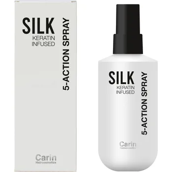 Stylingový přípravek Keratinový sprej na vlasy bez oplachování s termo ochranou Carin Silk 150 Ml