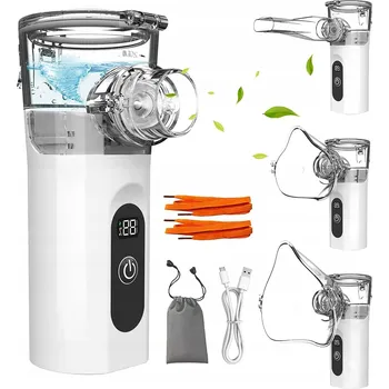 Inhalátor INHALÁTOR NEBULIZÁTOR SÍŤOVÝ PŘENOSNÝ S AKUMULÁTOREM