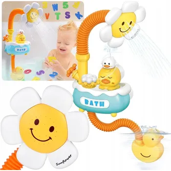 Hračka Hračka do vany pro děti, roztomilá květinová kachnička ZA5928