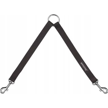 Vodítko pro psa Amiplay Rozdvojka na vodítko Basic XL Černá