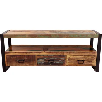Televizní stolek TV stolek z recyklovaného mangového dřeva 150x60x45