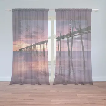 Záclona Sablio Záclony Oceán: 2ks 150x250cm