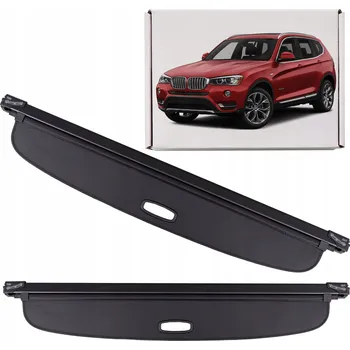 Tuning Černá roleta zavazadlového prostoru pro BMW X3 F25 2010-2017