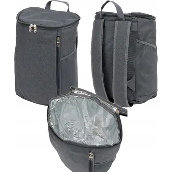 turistický batoh Batoh šedý 14 l s nastavitelným popruhem a chladicí vložkou