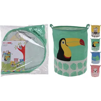 úložný prostor na hračky Koš na hračky, vak z pevného materiálu - lama