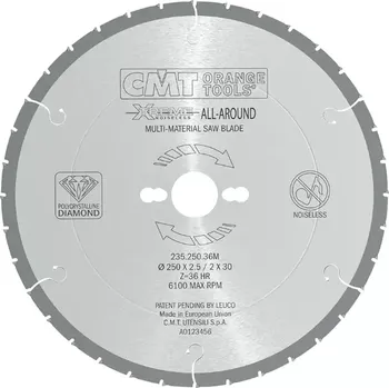Pilový kotouč Diamantový univerzální pilový kotouč - D190x2,5 d30 Z24, - C23519024M, CMT Xtreme