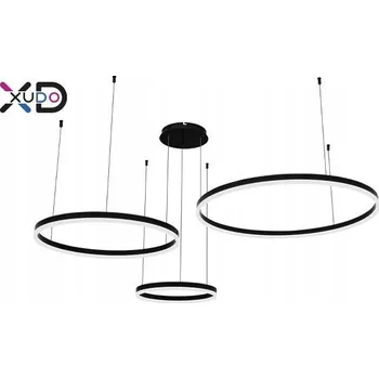 LED lustr MUNDO 72W s regulací teploty a stmíváním, dálkové ovládání