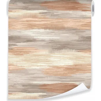 Fototapeta TAPETA BÉŽOVÁ ABSTRAKCE STRUKTURA NA VLIESU NA ZEĎ DO OBÝVÁKU LOŽNICE