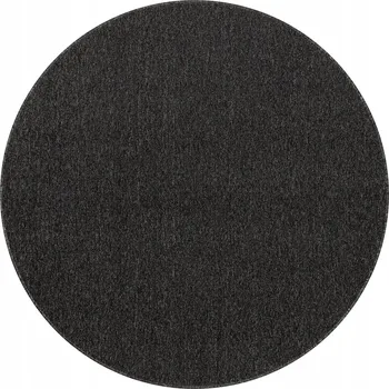 Koberec Koberec 160x160 NIZZA Kruh Protiskluzový Měkký Jednobarevný Kulatý v6