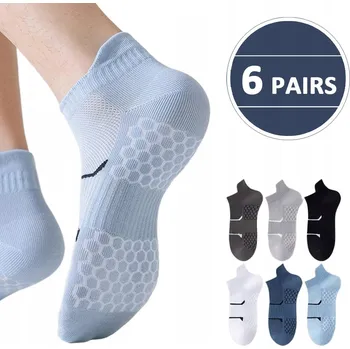 Dámské ponožky 6x Sportovní Ponožky pro MUŽE a ŽENY, Prodyšné Tenké pro Běhání