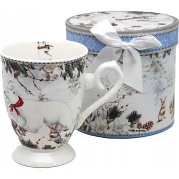 VÁNOČNÍ HRNEK V KRABIČCE ZIMNÍ KRAJINA 330ML
