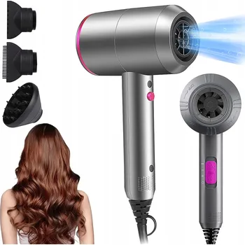 Fén Fén na vlasy s ionizací a difuzérem - Profesionální, výkonný