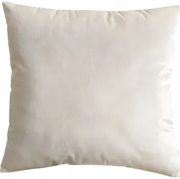 Povlak na polštářek Dekorační povlak na polštář Boho II, velur/samet, smetanová/ecru, 50x50 cm