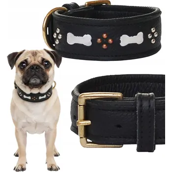 Obojek pro psa Kožený obojek pro psa Amibelle vel. M