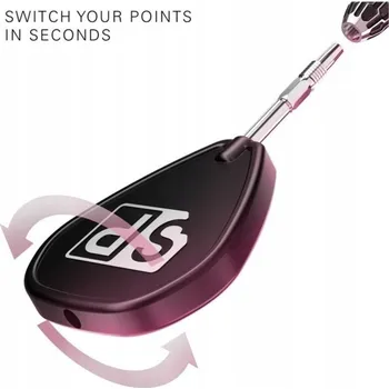 Příslušenství pro šipky Švýcarské špičky Target 3 ks