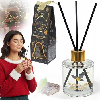 Osvěžovač vzduchu VONNÉ TYČINKY DIFUZÉR VÁNOČNÍ OSVĚŽOVAČ VZDUCHU SANTALOVÉ DŘEVO