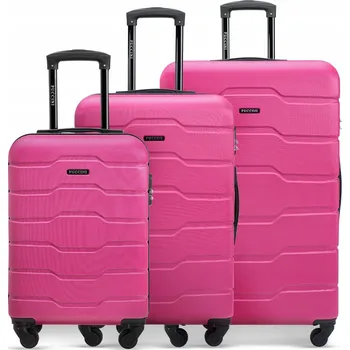 PUCCINI Tvrdý kufr sada ABS Alicante 29 l