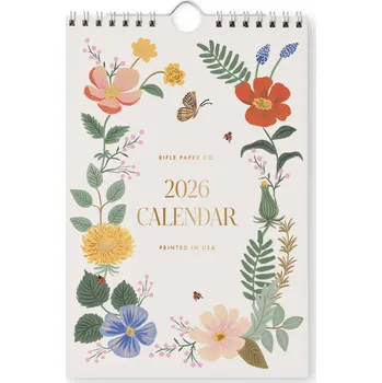 Kalendář Rifle Paper Co. Nástěnný kalendář Strawberry Fields 2026