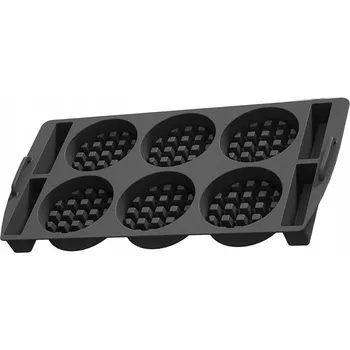 Forma na pečení Silikonová forma do vaflovače obdélníková forma vafle kuchyňské doplňky