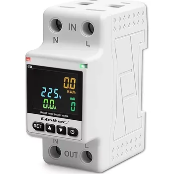 Centrální jednotka pro chytrou domácnost Jednofázový chytrý elektroměr Wi‑Fi TUYA na DIN lištu 35 mm