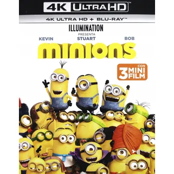 Blu-ray film Minionki Blu-ray 4K disk