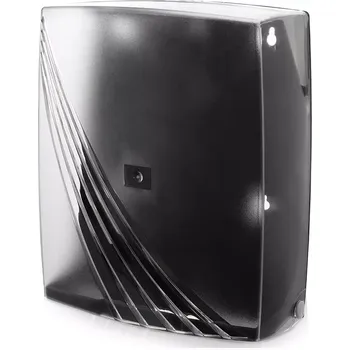 Dávkovač papírových ručníků ZZ, průhledný, 26,5 × 10,5 × 31 cm