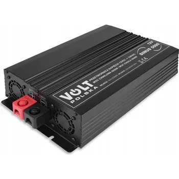 Měnič napětí VOLT Polský měnič napětí měnič napětí 12V/230V 2500/5000W čistý sinus