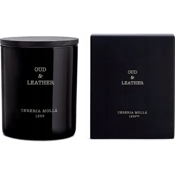 Svíčka Sójová vonná svíčka Oud & Leather Cereria Molla